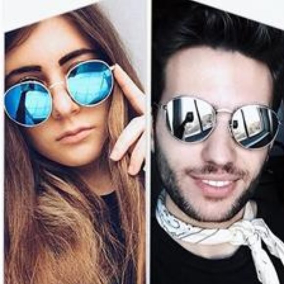 Small Round Polarized Sunglasses, Classic Vintage Retro Shades UV400
